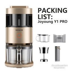 Liquidificador JOYOUNG Y1 Pro: Limpeza Automática, Poder de Quebrar Paredes